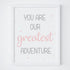 Oh, the places you will go - Frame Set - Pink